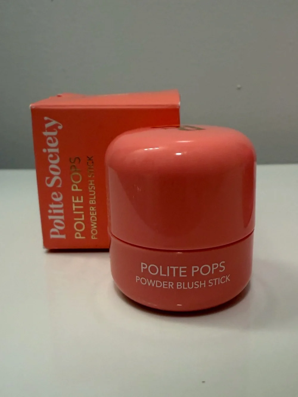 Polite Society Polite Pops Powder Blush Stick (Shade: MALIBU) - New In Box